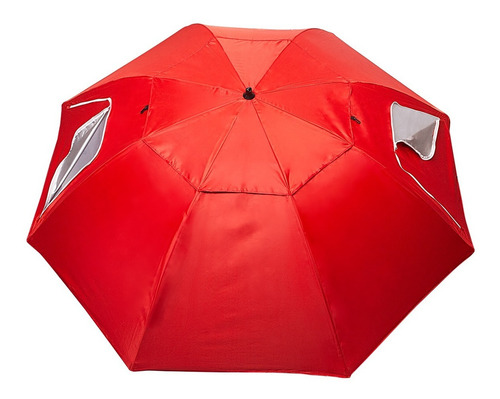 Sombrilla Playera 2.40mts Refugio Waterdog Rompe Viento