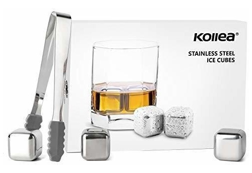 Set De Regalo Whiskey Stones, Paquete De 6 Látigos Kollea De