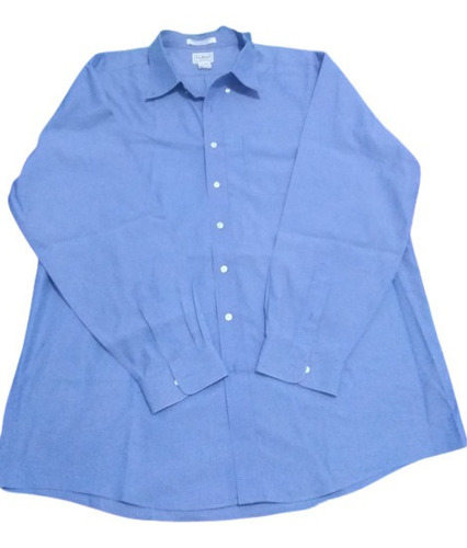 Camisa Para Caballero Extragrande 3x Americana Azul