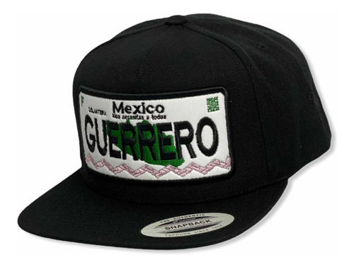 Gorras Yupoong Placa Estado Guerrero Snapback