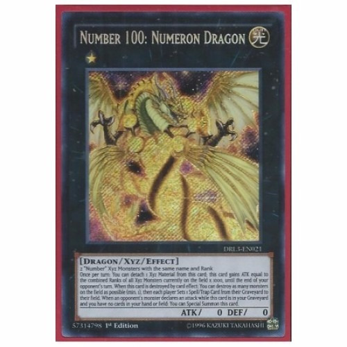 Número 100: Dragão Numeron (drl3) (ultra Rara - Xyz) Yugioh
