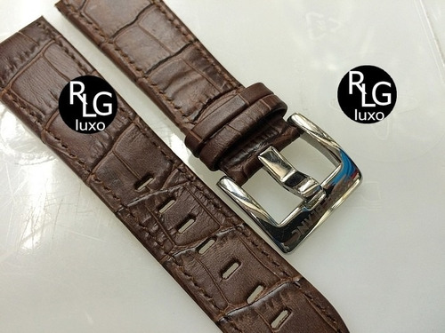 Pulseira Original Em Couro Para Relógios Mont Blanc