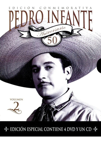 Pedro Infante Volumen 2 Edicion Conmemorativa 4 Peliculas