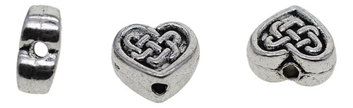 Cuentas De Corazón Para Hacer Joyas 5 Piezas