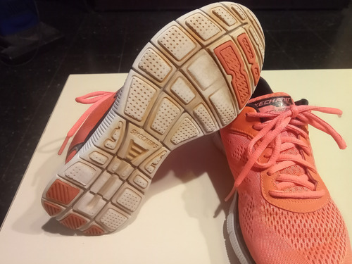 Skechers Skech Knit 6 Us 23 Cm 36 Arg (Usado)