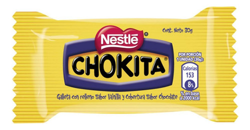 Galleta Bañada Chokita X2