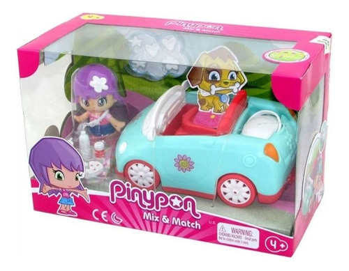 Pinypon Mix & Match Auto Turquesa