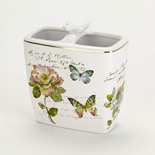 Avanti Linens Butterfly Garden Collection Soporte Para