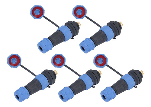 Cable De Alimentación Eléctrica Industrial Ip68 Con Conector