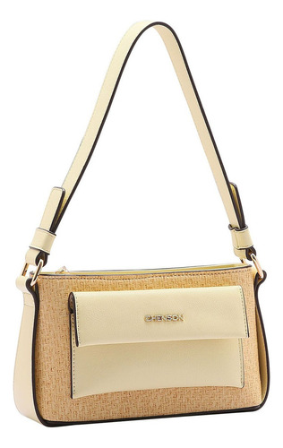 Bolsa Ombro Chenson 3484235 - Amarelo