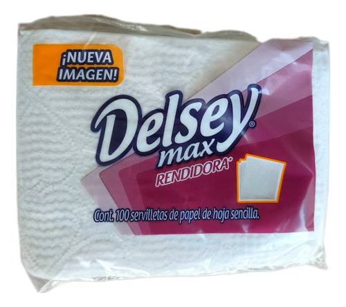 Caja De Servilletas Delsey Con 48 Paquetes De 100 Servilleta