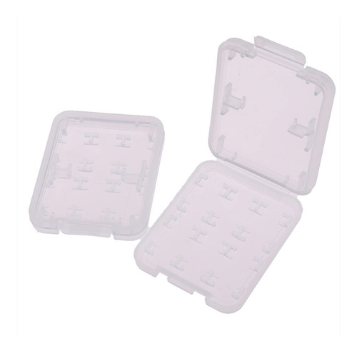 Dongliang Micro Sd Card Case 2pcs 8 In 1 Transparent Tf