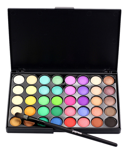 Crema De Sombra De Ojos Mate, Set De Maquillaje Brillante, 4