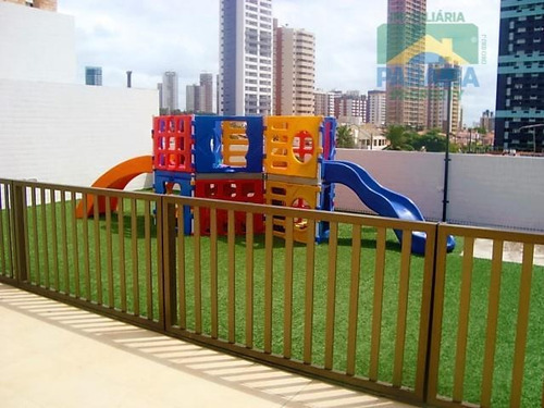 Imagem 5 de 15 de Apartamento Mobiliado À Venda - Praia De Manaíra - João Pessoa - Pb - Ap0648