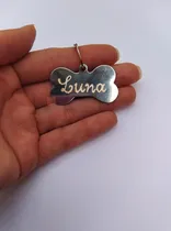 Comprar  Plaquinha Identificação Cor Prata Pet Dog Tag Sem Gravação
