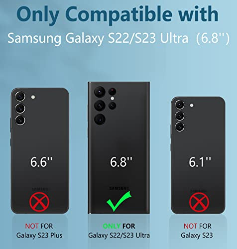 Funda Para Galaxy S23-ultra S22 Ultra Piel Sintetica -3