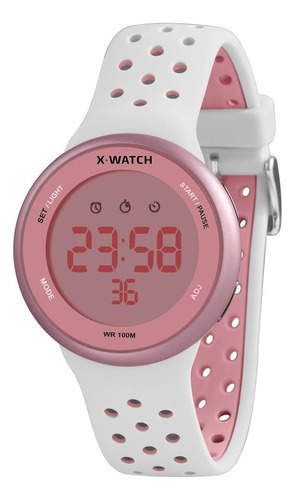 Relógio X-watch Feminino Ref: Xfppd040w Bxbr Esportivo
