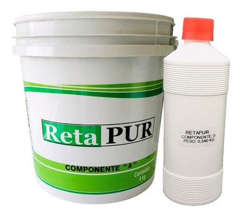 01 Retapur Cola Em Pu Para Telha Térmica Balde 4,540 Kg