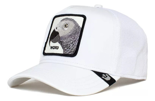 Gorra Goorin Bros Platinum Word Perico White Snapback Origin