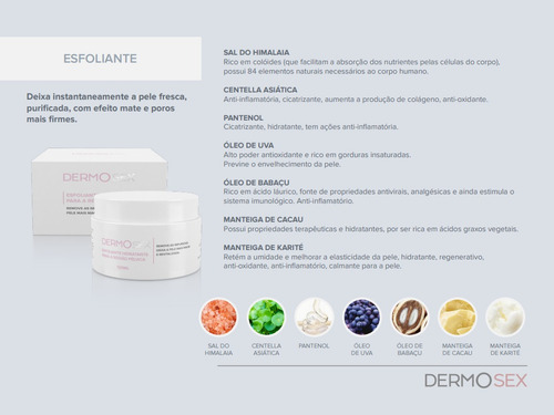 Kit Higiene Íntima Clareador E Esfoliante Dermosex