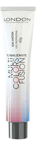 Tonalizante Multi Colors Fusion London Cosmeticos 60g Tom 3.0