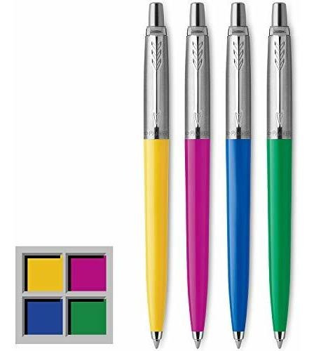 Imagen 1 de 7 de Colección De Bolígrafos Originales De Parker Jotter, Punta M