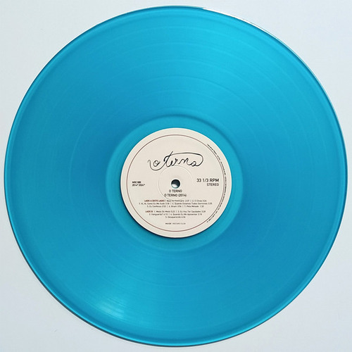 O Terno Lp O Terno - Edicao Limitada Disco De Vinil Azul