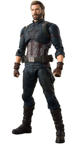 S.h.figuarts Avengers 3 Captain America And Effect Explosion