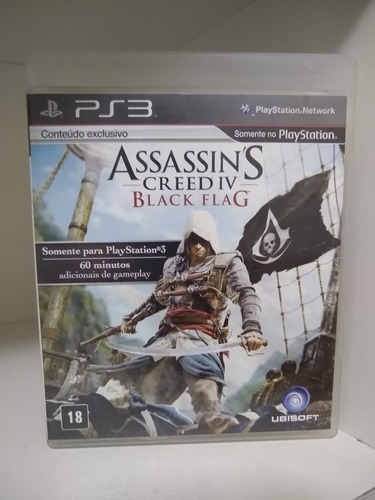 Assassin's Creed Iv Black Flag - Ps3 Mídia Física (seminovo)