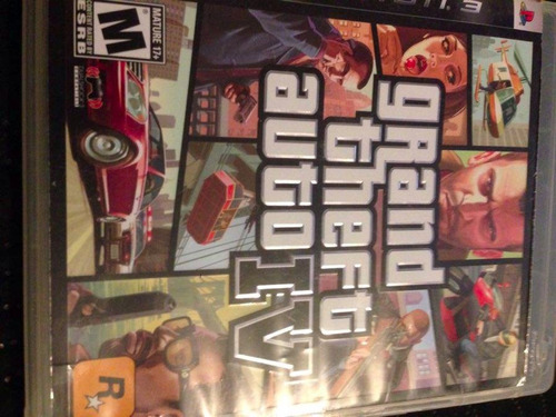 Grand Theft Auto Iv 4 Gta Play Station 3 Ps3 Juegos De