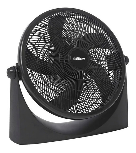 Turbo Ventilador 1  Liliana Vtf18p 3 Palas Negras Apto Pared