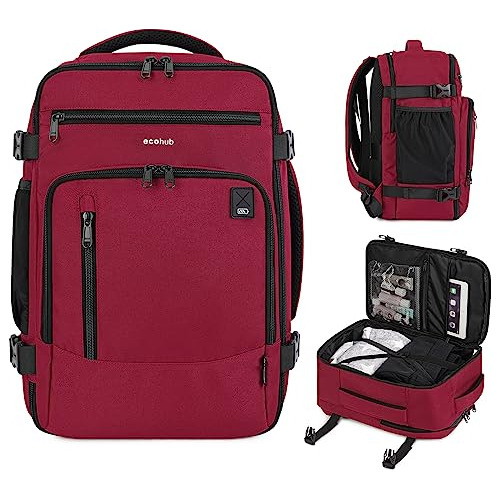 Ecohub Mochila De Viaje De 16' Para Mujer Hombre C8gtr