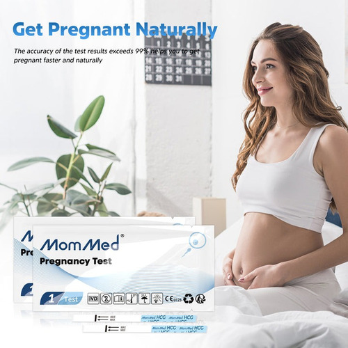 Kit 5 Test De Embarazo Mommed 99% Confiable