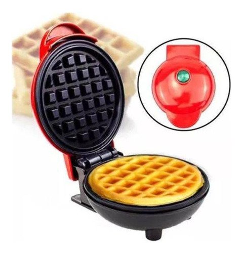 Waflera Mini Maquina Para Hacer Waffles 