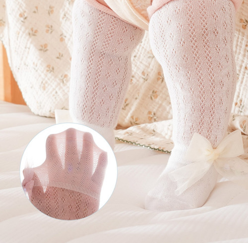 Medias Transpirables De Tul De Verano Para Bebés