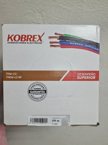 Cable Kobrex Calibre 12 (100mts) Negro  