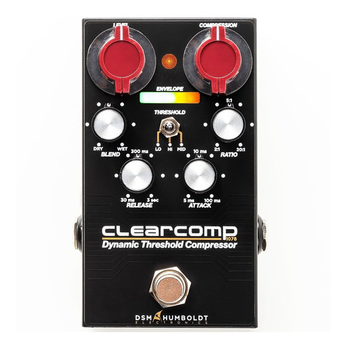 Pedal Efecto Dsm & Humboldt Clearcomp Compresor De Guitarra