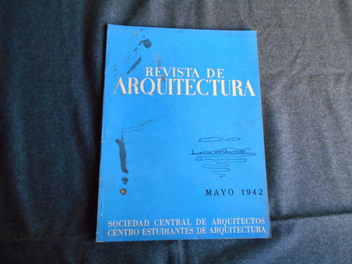 Revista Arquitectura 1942 Mar Del Plata