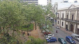 Peatonal Sarandí , Frente A Plaza Matriz
