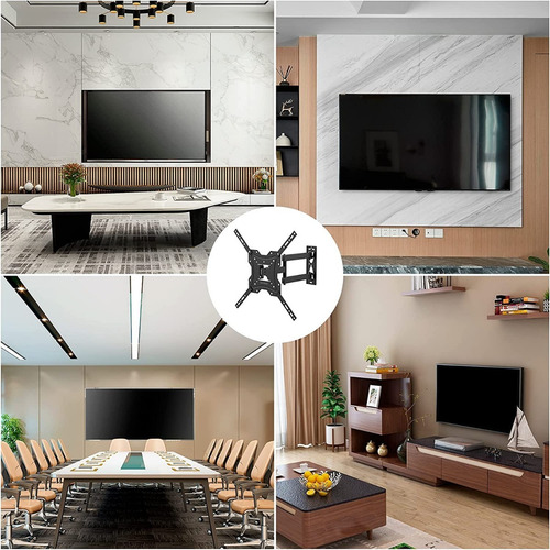 Imagen 10 de 10 de Soporte Tv 55 Movil Para Smart Tv Incluye Tacos Y Tornillos