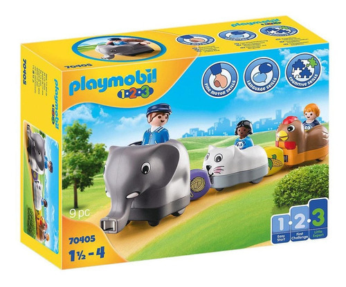 Playmobil 123: Tren De Animales 70405 Cantidad De Piezas 9