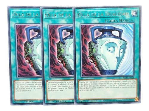 Pot Of Duality Set Cartas Yugioh! Español Rara