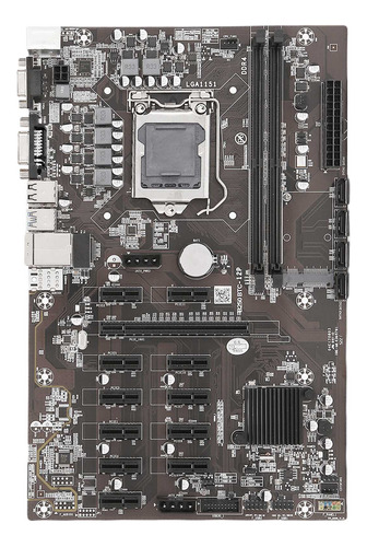 Placa Madre B250b Eth Mining Lga1151 Ddr4 12x Tarjeta Gráfic