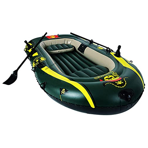 Bote Inflable, Canoa De Kayak Engrosada Para 3 Personas Con 