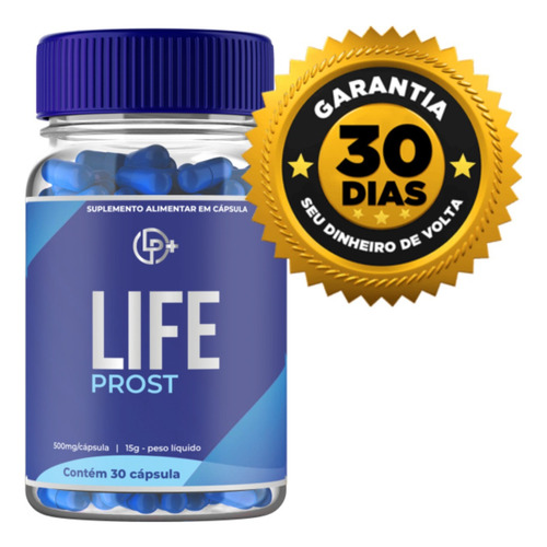 Kit 6 Potes Life Prost Natural Com 30 Cápsulas