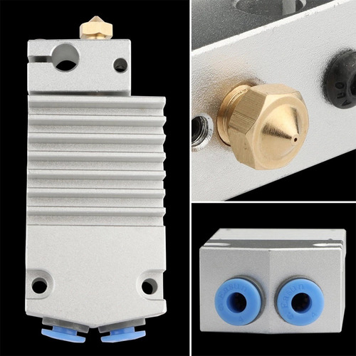H1479 3d Doble Dual Hotend E3d Nf Tc V6 2a1 12v 50w Mixcolor