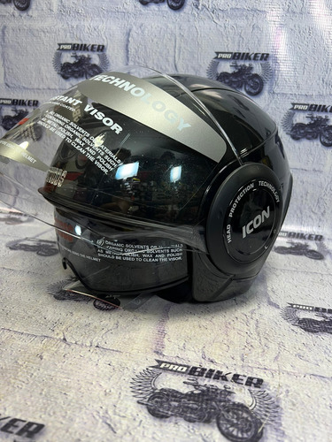 Casco Semi Integral Doble Visor 