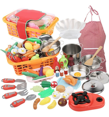 Set De Juguetes De Cocina For Niños - Juguete