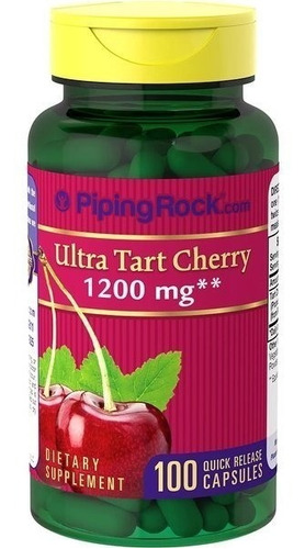 Extrato De Cereja Azeda 1200mg - 100 Cps Tart Cherry