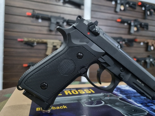 Imagem 5 de 9 de Airsoft Pistola Rossi Beretta M9 Fullmetal Blowback 6mm